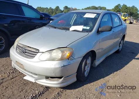 2004 Toyota Corolla S from USA, damaged, VIN 2T1BR32E44C213926